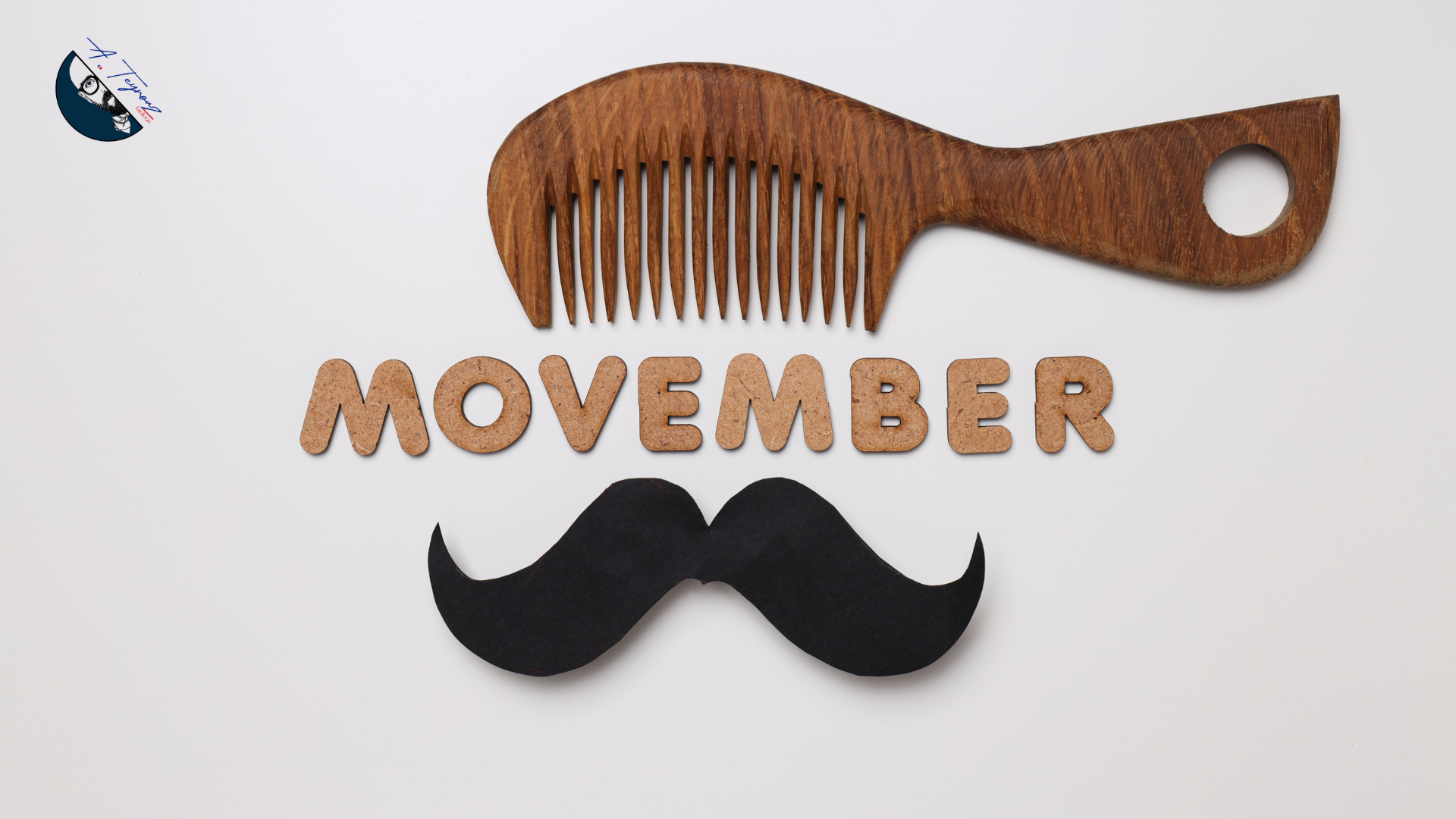 Imagen con un mostacho y un peine